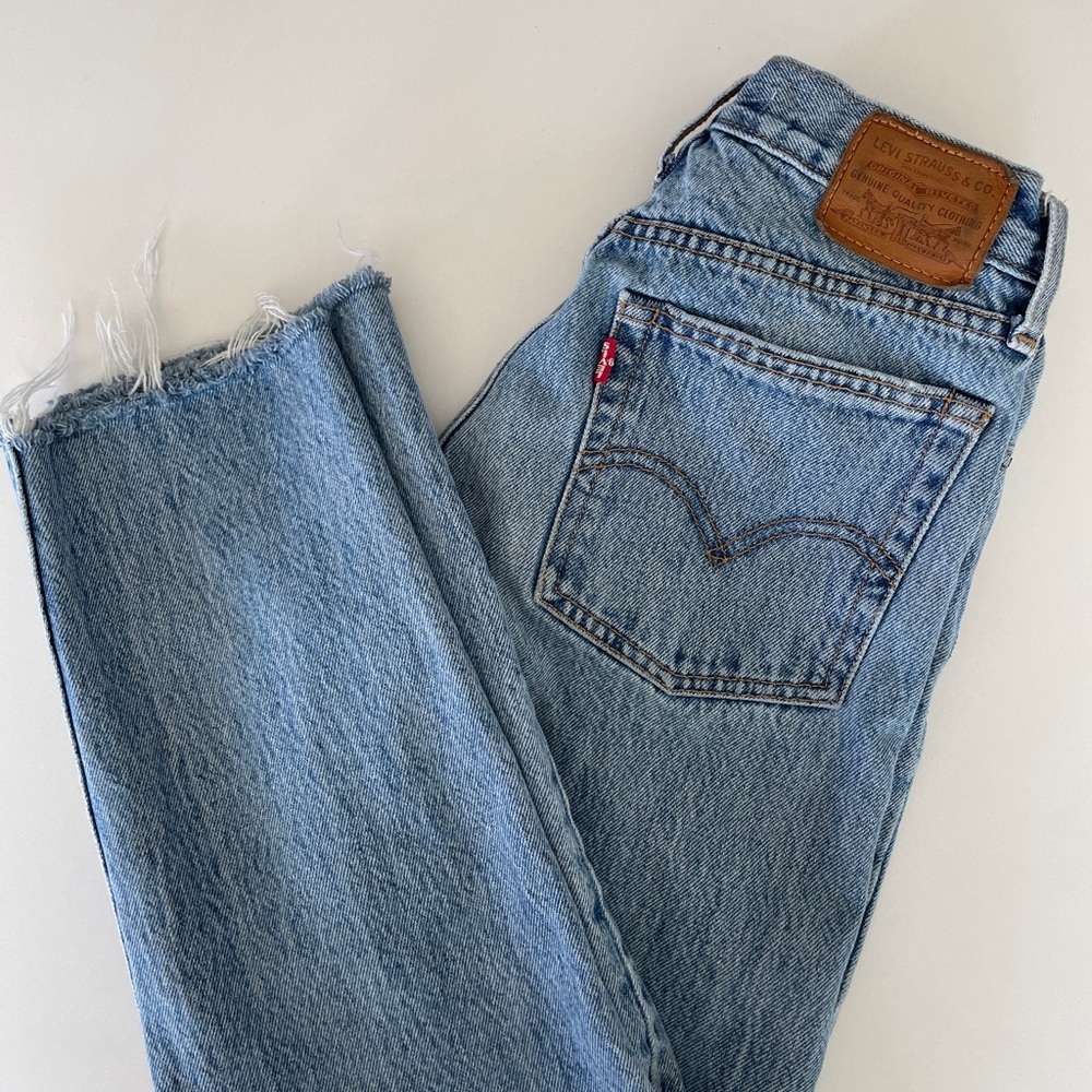 SOLD Levis Button Fly Wedgie Jeans